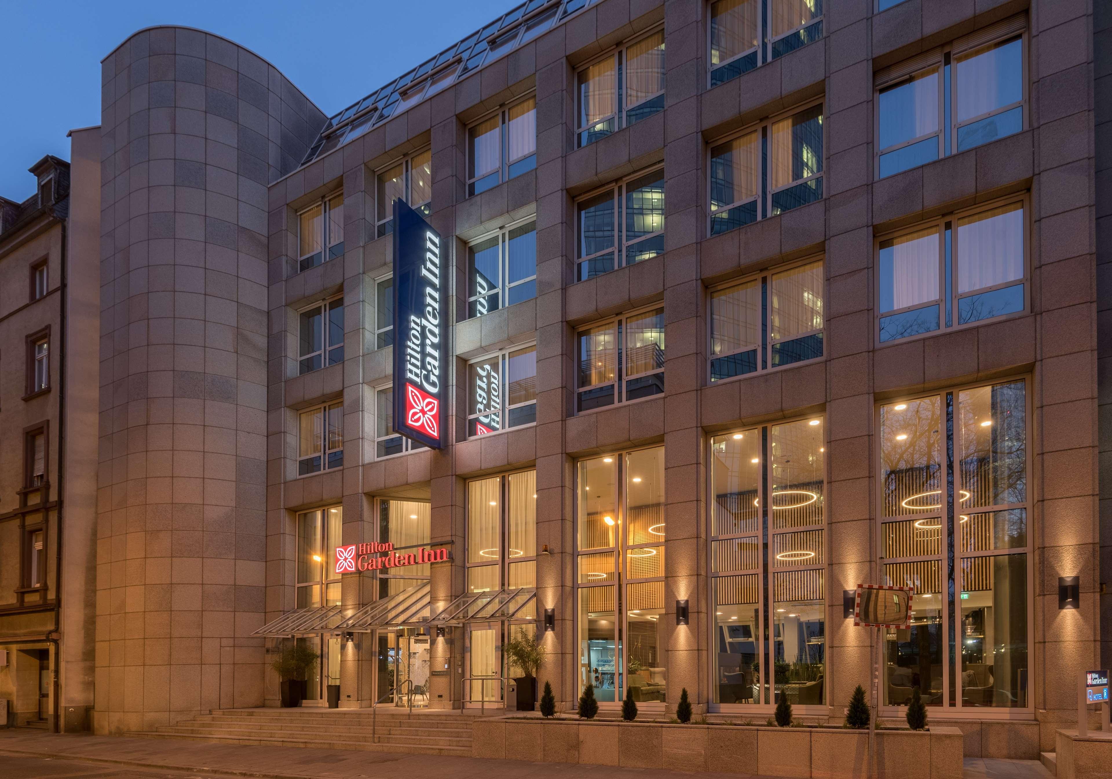 Hilton Garden Inn Frankfurt City Centre Франкфурт-на-Майні Екстер'єр фото